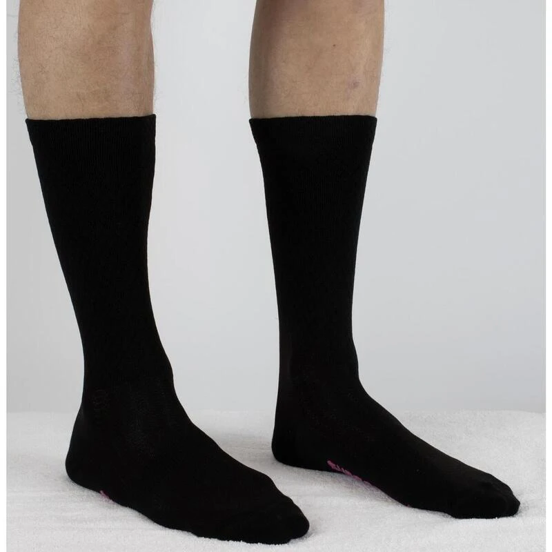 Chaussettes Verticale Bordeaux â Image 2