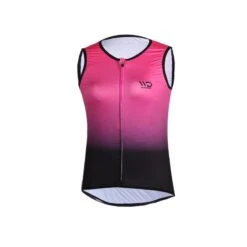 Débardeur Vélo SUNRISE Noir/rose