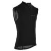 GILET COUPE-VENT VELO ROUTE HOMME - RACER Noir