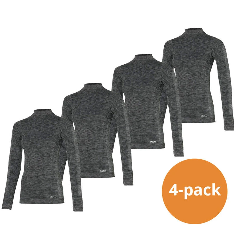 Heatkeeper Sous-vĂȘtements De Ski Thermiques Femme Premium Noir - Lot De 4