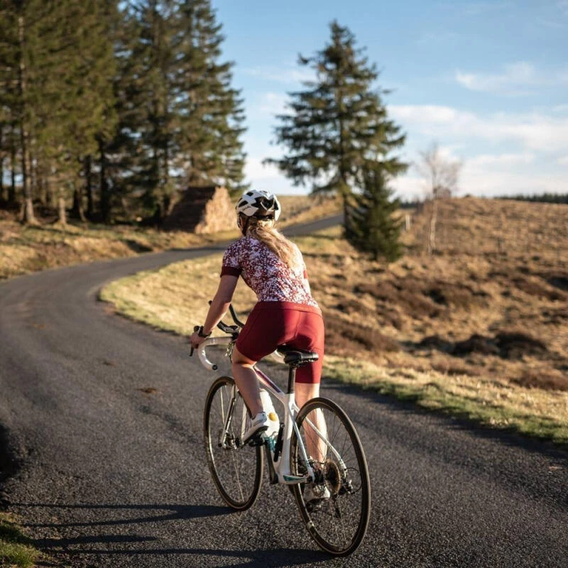 Maillot Cyclisme Femme Bordeaux Ecoresponsable – Image 5