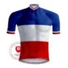 Maillot De Cyclisme Rétro Champion Française Tricolore - RedTed