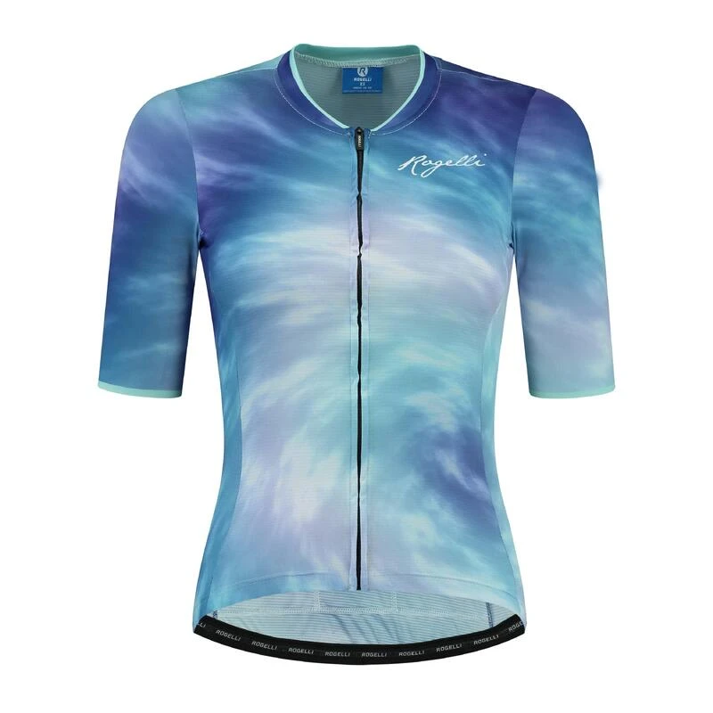 Rogelli Maillot Manches Courtes Velo Femme - Tie Dye