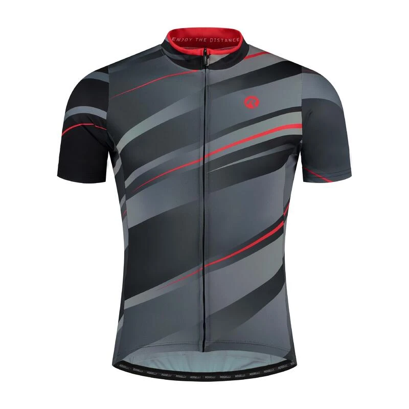Rogelli Maillot Manches Courtes Velo Homme - Buzz