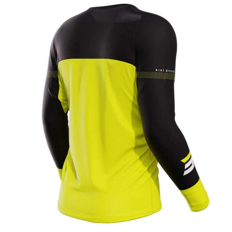 Maillot Manches Longues Shot Rogue Stok Neon Yellow – Image 2