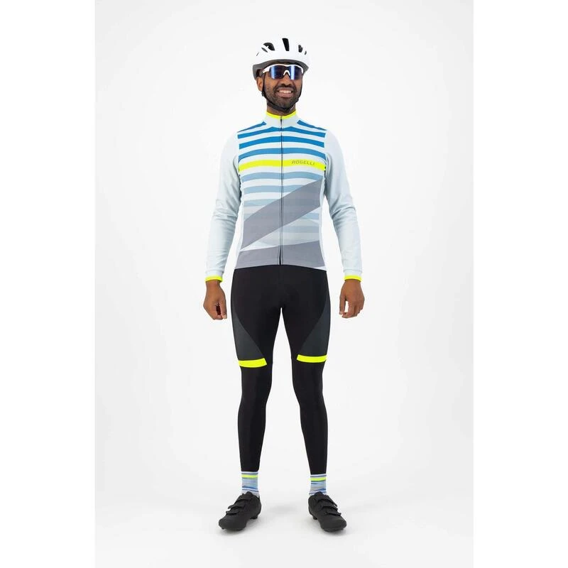 Rogelli Maillot Manches Longues Velo Homme - Stripe – Image 3