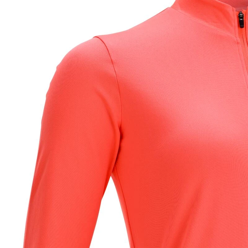 Maillot Manches Longues Vélo Route Femme 100 Corail – Image 5