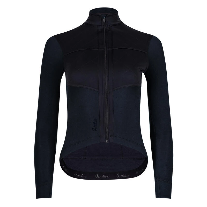 Isadore Maillot Signature Shield Ă Manches Longues Pour Femme Anthracite