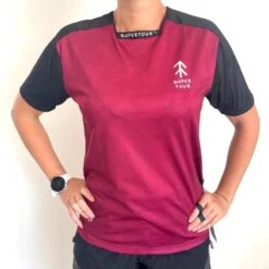 Maillot Vélo Freestyle Manches Courtes Femme