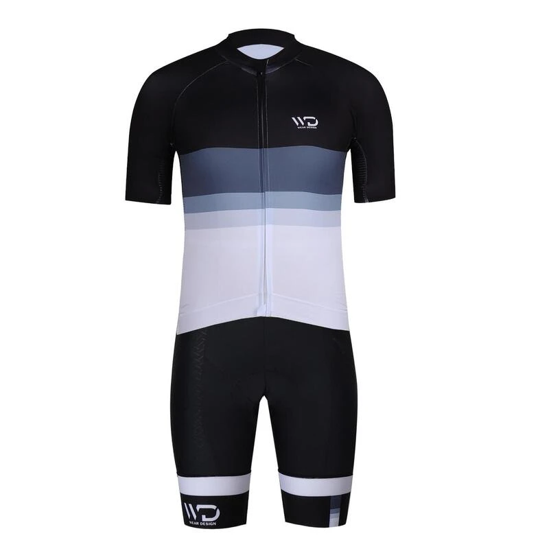 Maillot Vélo HERO Noir/blanc – Image 3
