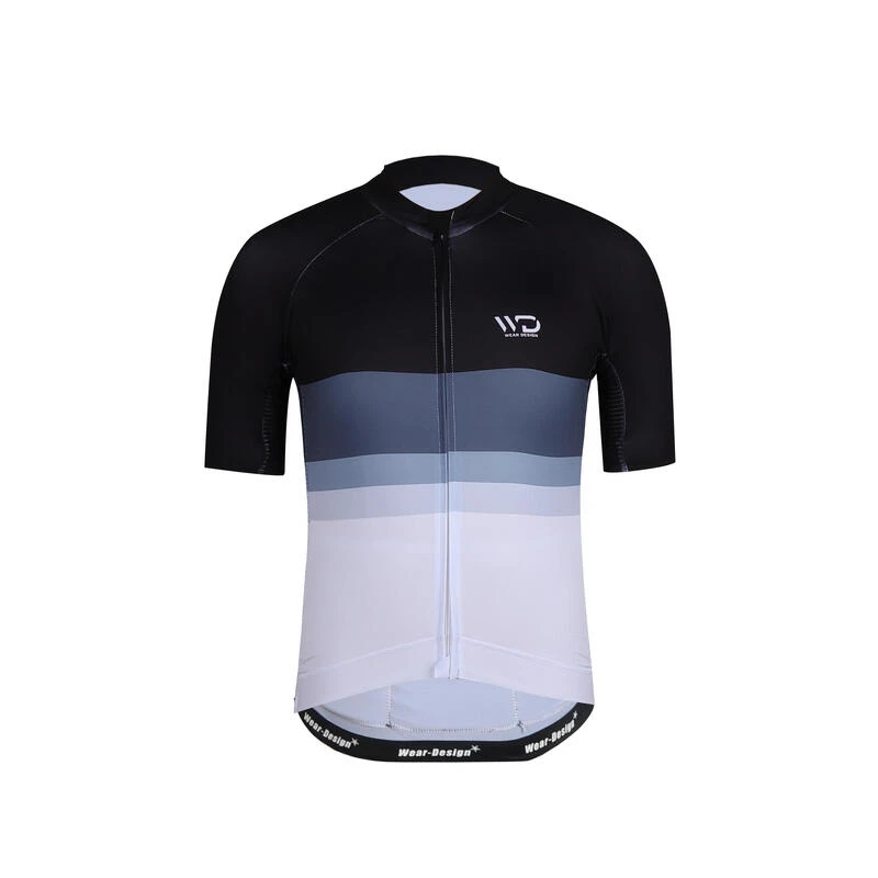 Maillot Vélo HERO Noir/blanc