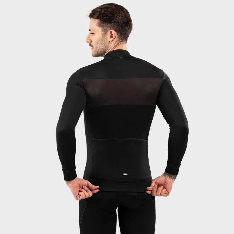 Maillot Vélo Manches Longues Laine Mérinos SRX PRO World Race – Image 2