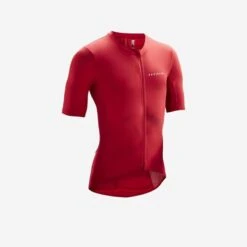 Maillot Vélo Route Manches Courtes été Homme - NEO-RACER Rouge