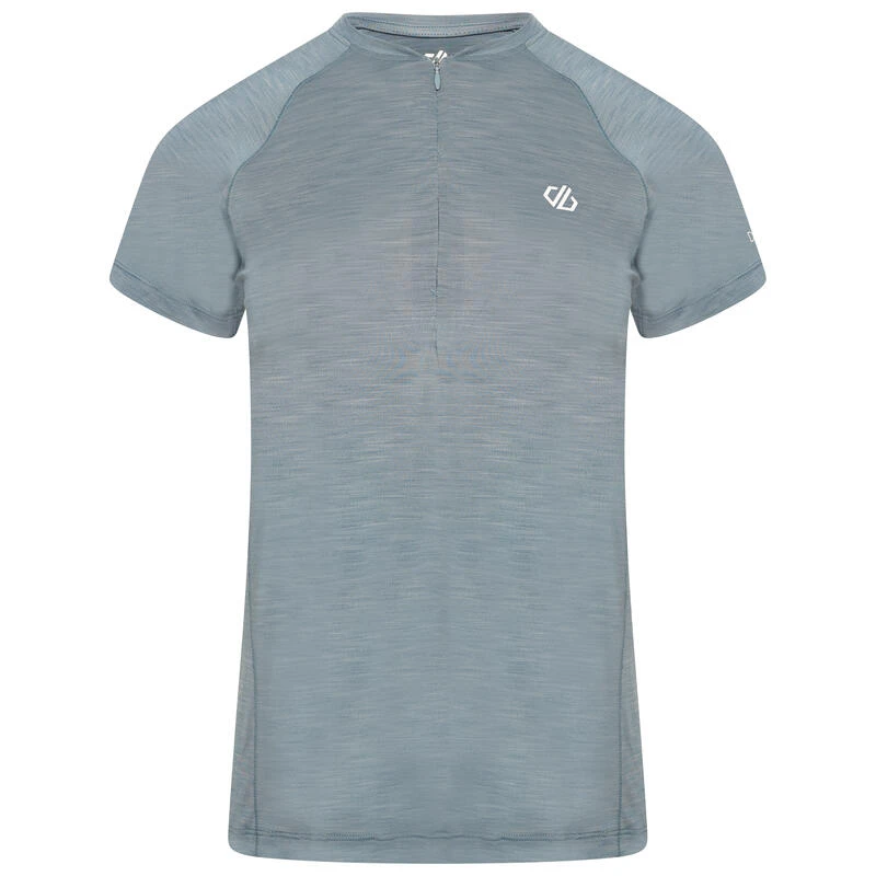 Dare 2b Outdare III Maillot De Fitness Zippé à Moitié Pour Femme - Bleu