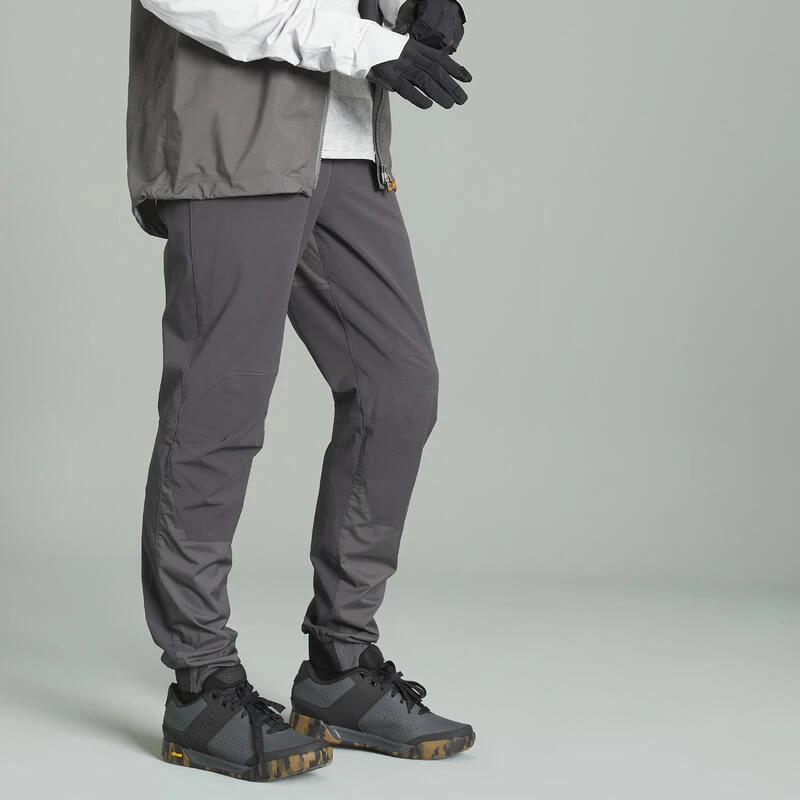 Rockrider PANTALON DE VÉLO VTT ALL MOUNTAIN GRIS