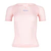 Isadore Première Couche Manche Courte Mérinos Pour Femme Rose