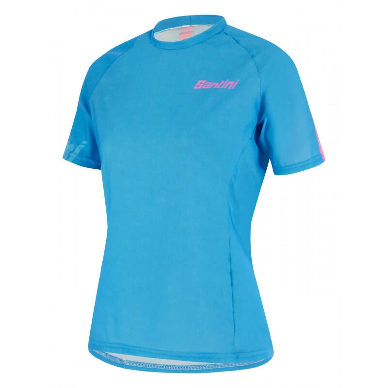 Santini Sasso - Maillot Mtb Femme Turquoise Velò – Image 3