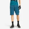 Rockrider SHORT VELO VTT EXPL 500 BLEU VERT HOMME