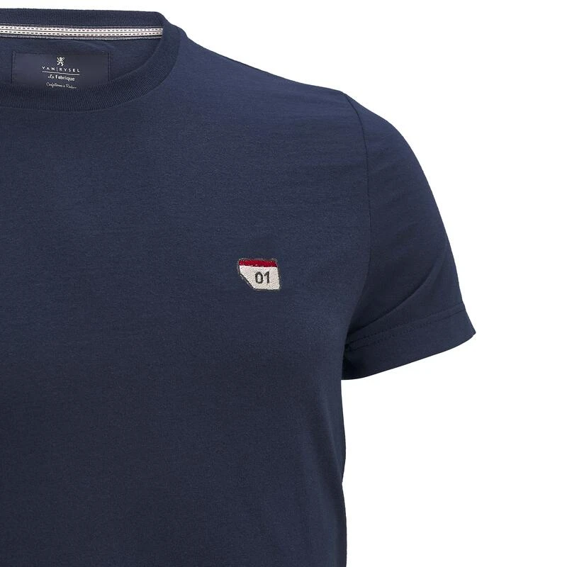 T-shirt Made In France - Brigade Du Pavé Dossard Bleu – Image 3