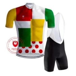 Tenue De Cyclisme Rétro Du Combiné - REDTED