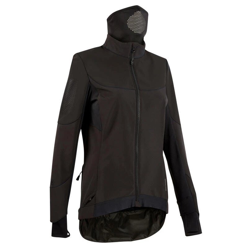 Rockrider VESTE HIVER VELO VTT FEMME NOIR – Image 2