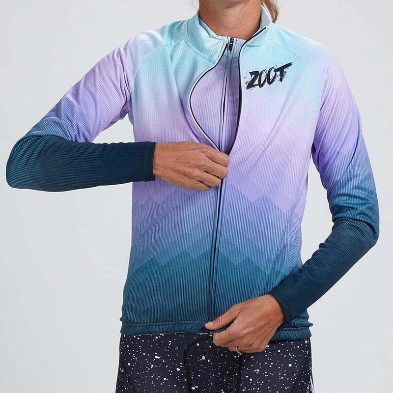 ZOOT Femmes LTD Thermo Cyclisme Maillot à Manches Longues - Kona Ice - – Image 3