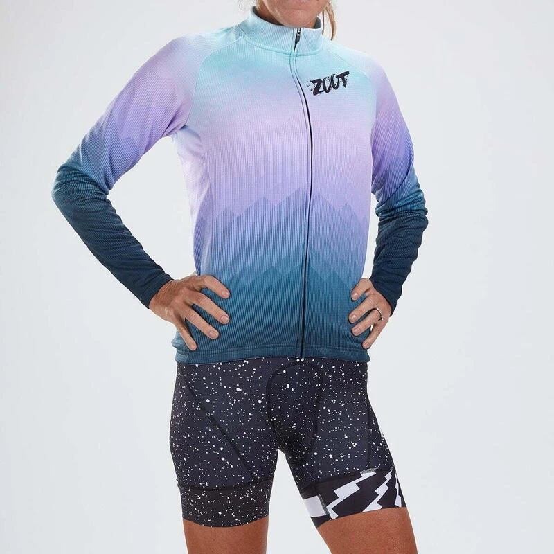 ZOOT Femmes LTD Thermo Cyclisme Maillot à Manches Longues - Kona Ice - – Image 4