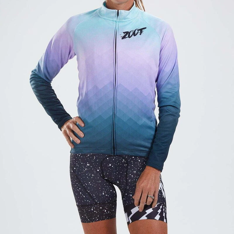 ZOOT Femmes LTD Thermo Cyclisme Maillot à Manches Longues - Kona Ice - – Image 5