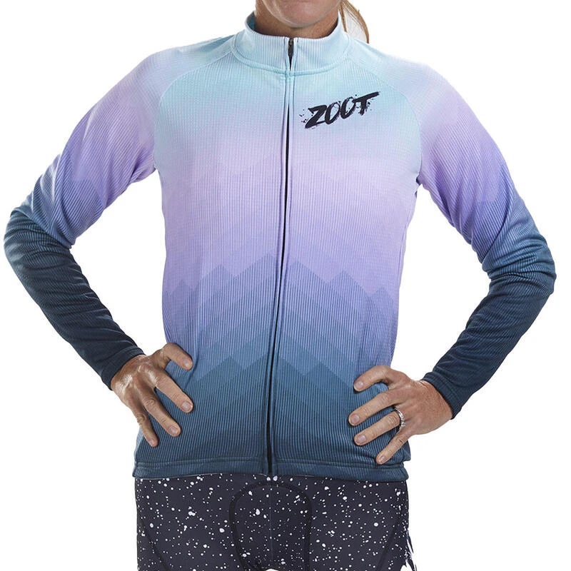 ZOOT Femmes LTD Thermo Cyclisme Maillot Ă Manches Longues - Kona Ice -